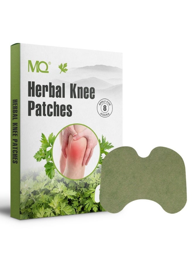 ningnatural 12 Pieces Knee Pain Relief Patches,Warming Herbal Plaster Arthritis Pain Patches,Heat Patches for Knee Pain Relief and Inflammation,Long Lasting Relief of Joint Pains - Image 1
